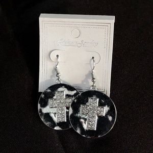 New Earrings Cross